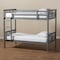 Baxton Studio Liam Grey Finished Wood Twin Size Bunk Bed 157-9633 - alternate 4